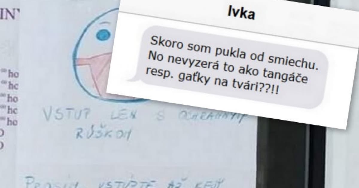 Najlepšia kresba tváre s rúškom, akú sme kedy videli!