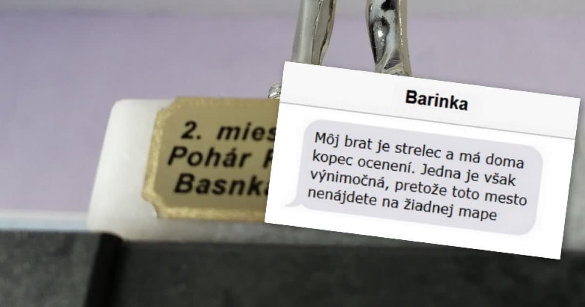 Nevieš, kde nájdeme človeka, ktorý vyrobil túto trofej?