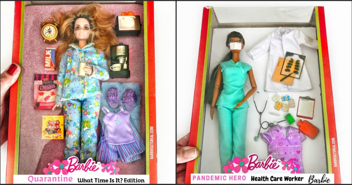Barbie bábiky premieňa na realistickejšie verzie. Tá najnovšia je inšpirovaná karanténou a koronavírusom