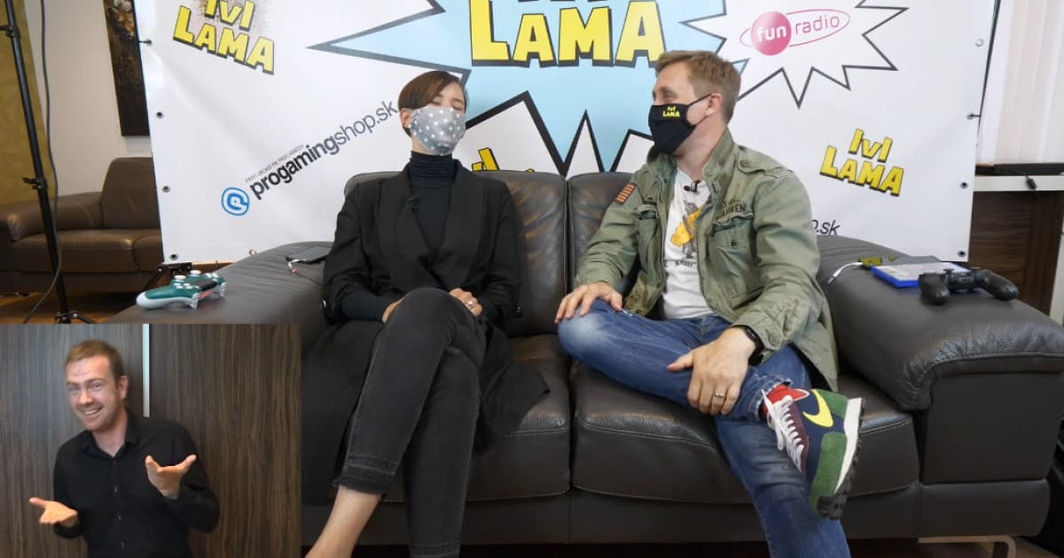 Ako sa ukáže Sajfa v posunkovom jazyku? Sleduj výnimočnú časť #lvllama!