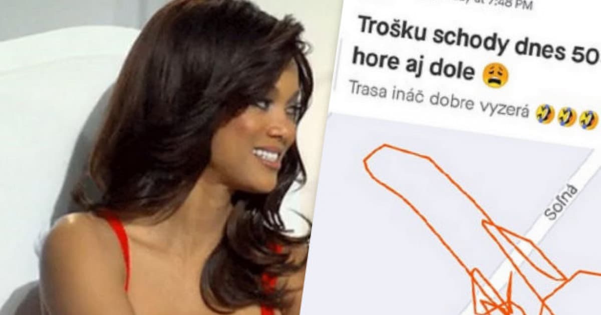 Včera si bol zabehať po schodoch. Tá trasa mala gule!