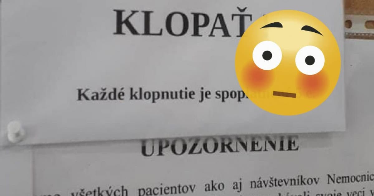 V nemocnici v Partizánskom majú zmysel pre humor!