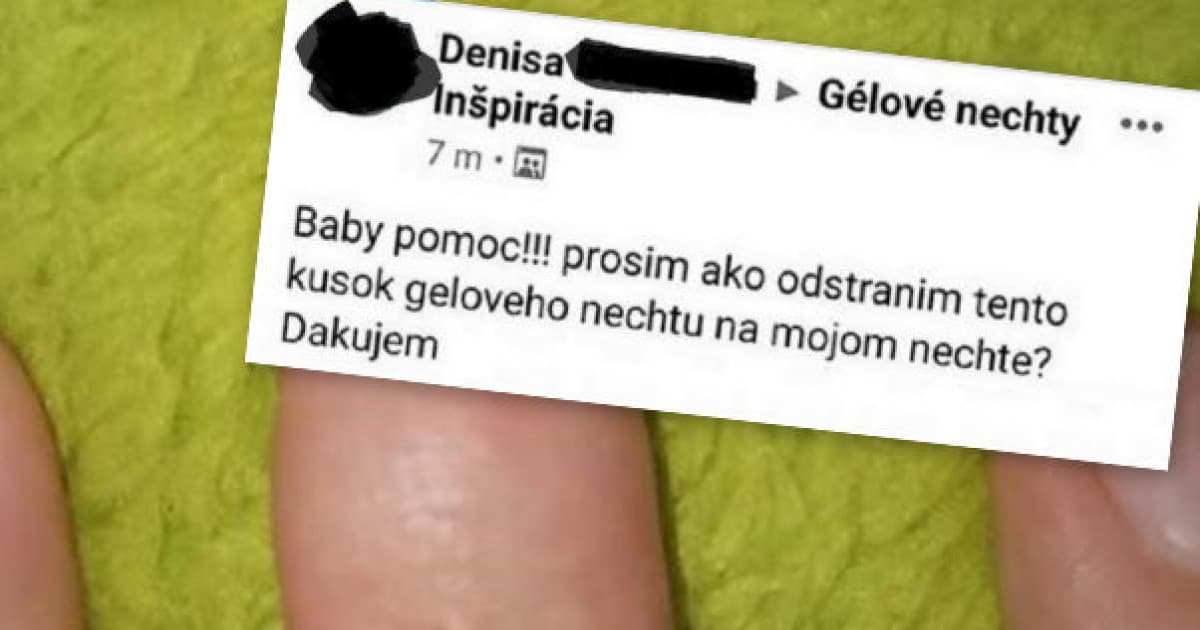 Chcela poradiť, ako sa zbaviť gélového nechtu. Ženy si v komentároch išli svoje!