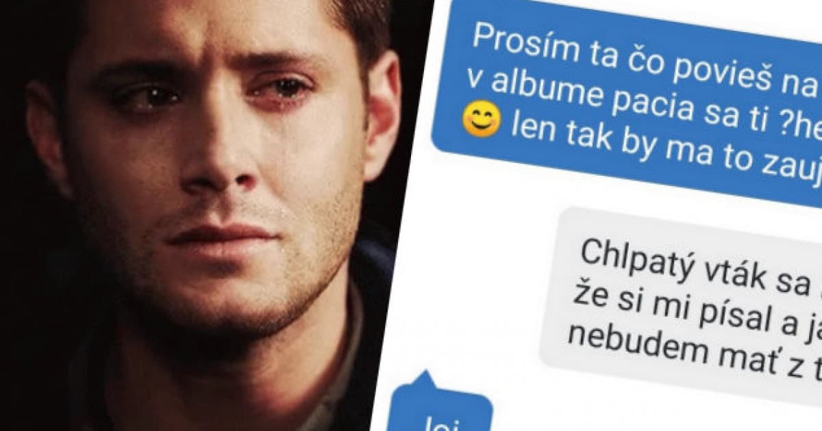 Chcel vedieť, či sa jej páčia jeho fotky v albume. Dostal odpoveď, zostal smutný