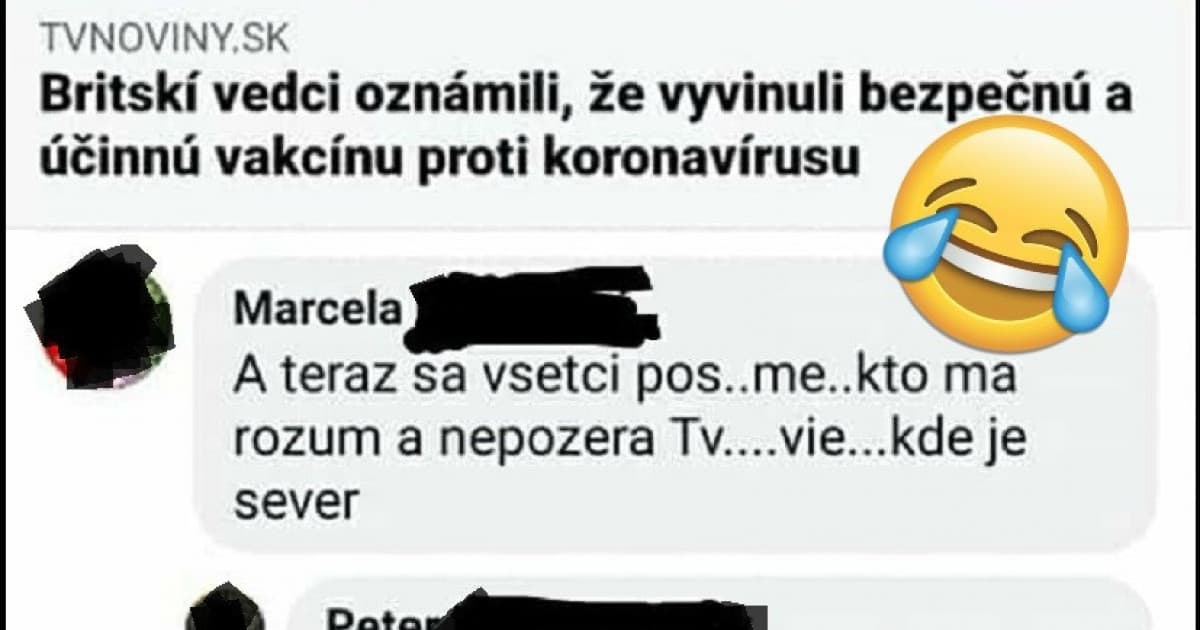 Komentovala príspevok ohľadom vakcíny na COVID. Potom ju zrušil vlastný syn