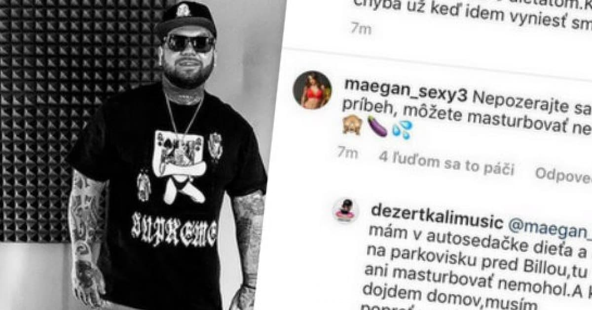 KALI vtipným spôsobom reagoval na túto „sexy ponuku“ na Instagrame