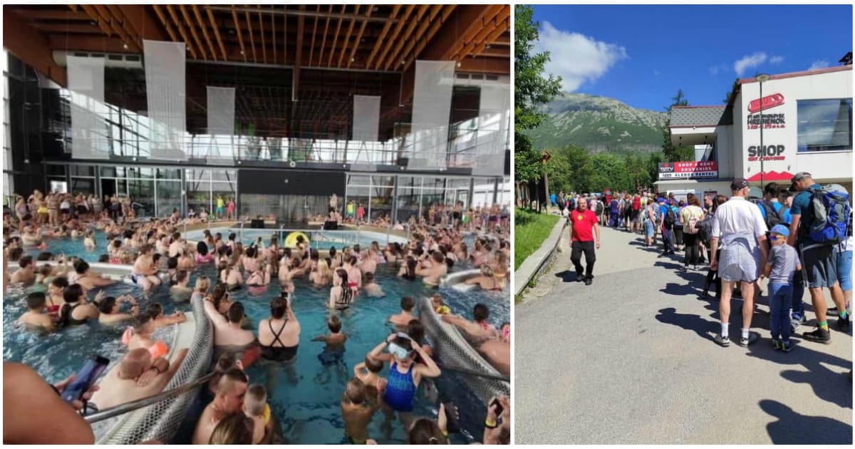 Tatry a kúpaliská sú preplnené turistami! Aktuálne zábery z týchto miest skôr z dovolenky na Slovensku odradia