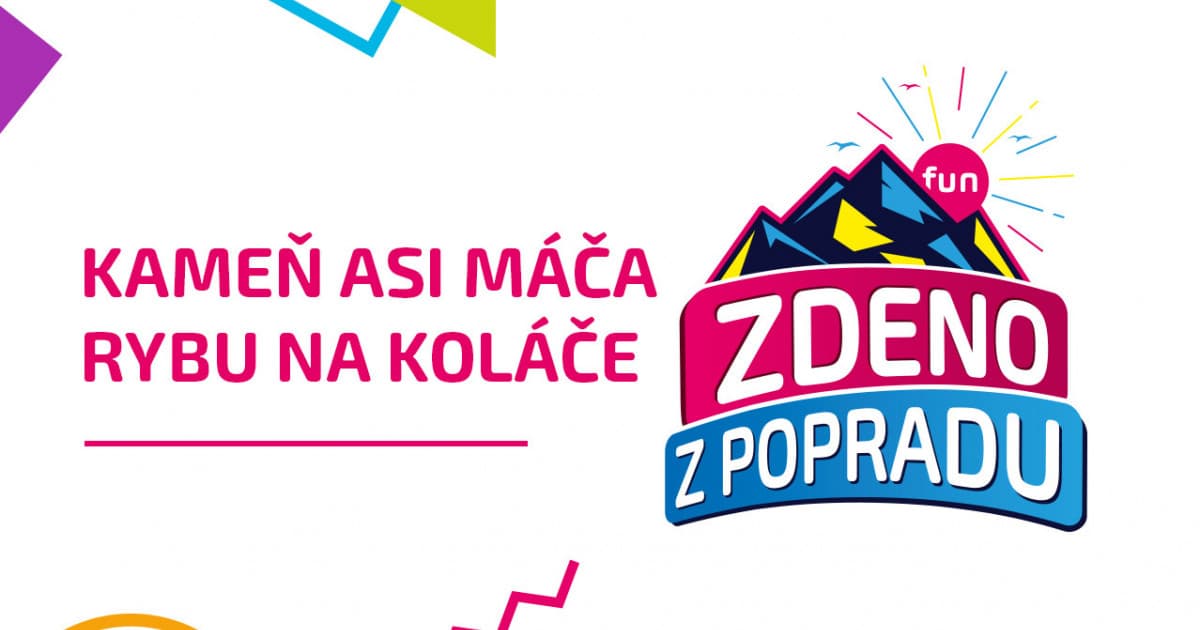 ZDENO Z POPRADU: "Kameň asi máča rybu na koláče"