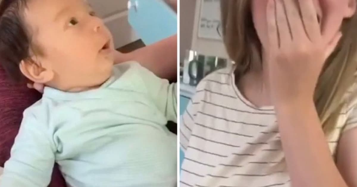 10-týždňové bábätko povedalo mame "Ľúbim ťa". Dojatí rodičia zostali bez slov!