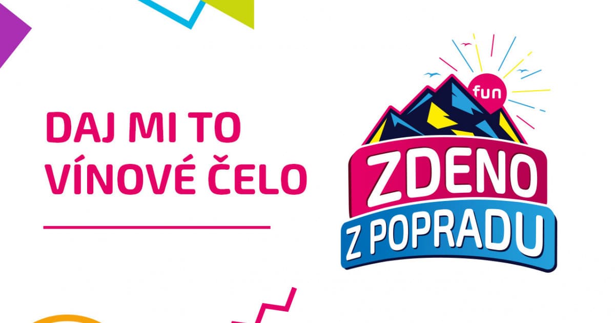 ZDENO Z POPRADU: "Daj mi to vínové čelo"