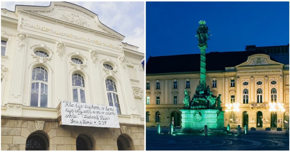 Na divadle v Trnave sa týči citát, ktorý dokonale vystihuje tieto dni a môže naozaj povzbudiť
