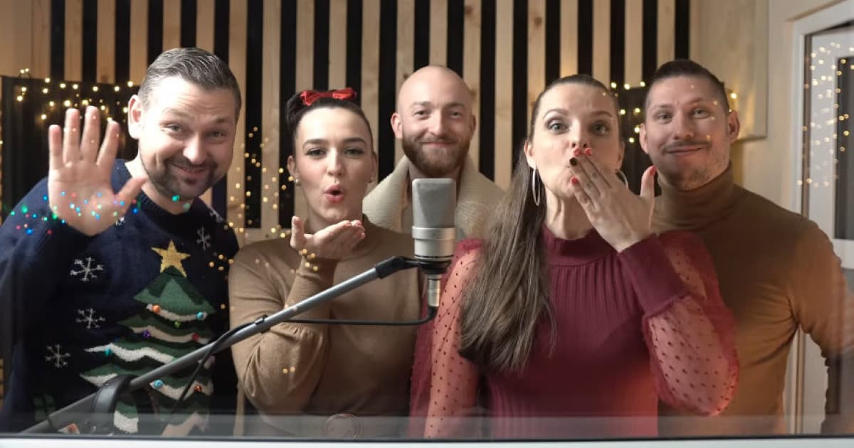Vianočný hit „Zima na saniach“ si v tomto acapella prevedení ešte viac zamiluješ!