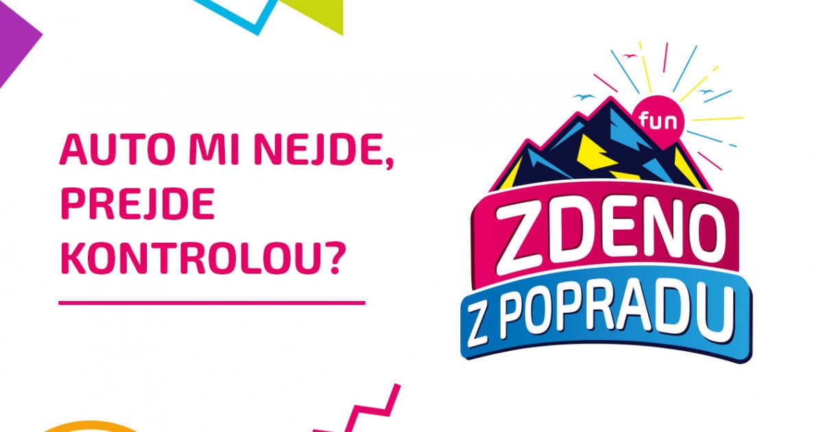 ZDENO Z POPRADU: "Auto mi nejde, prejde kontrolou?"