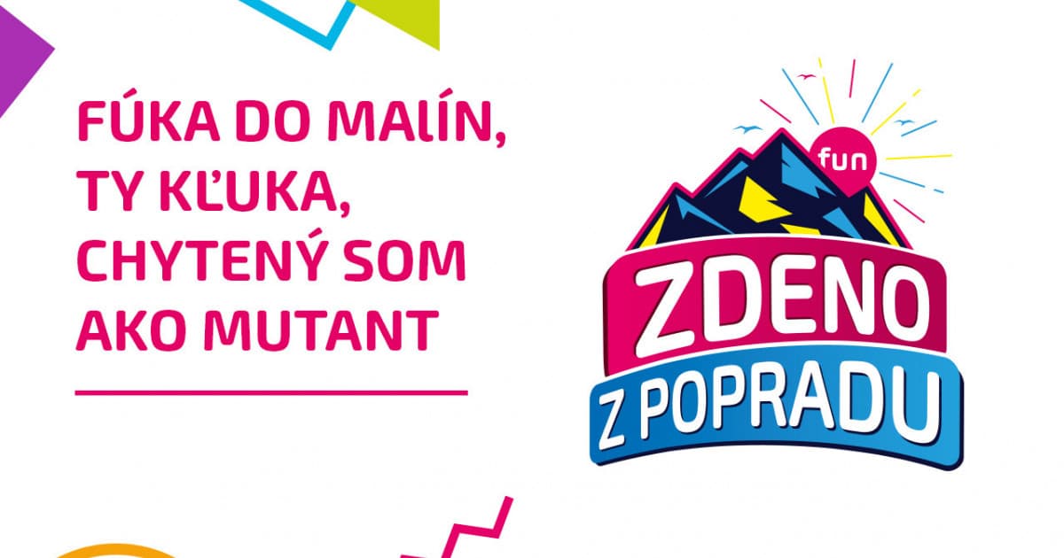 ZDENO Z POPRADU: "Fúka do malín, ty kľuka, chytený som ako mutant"
