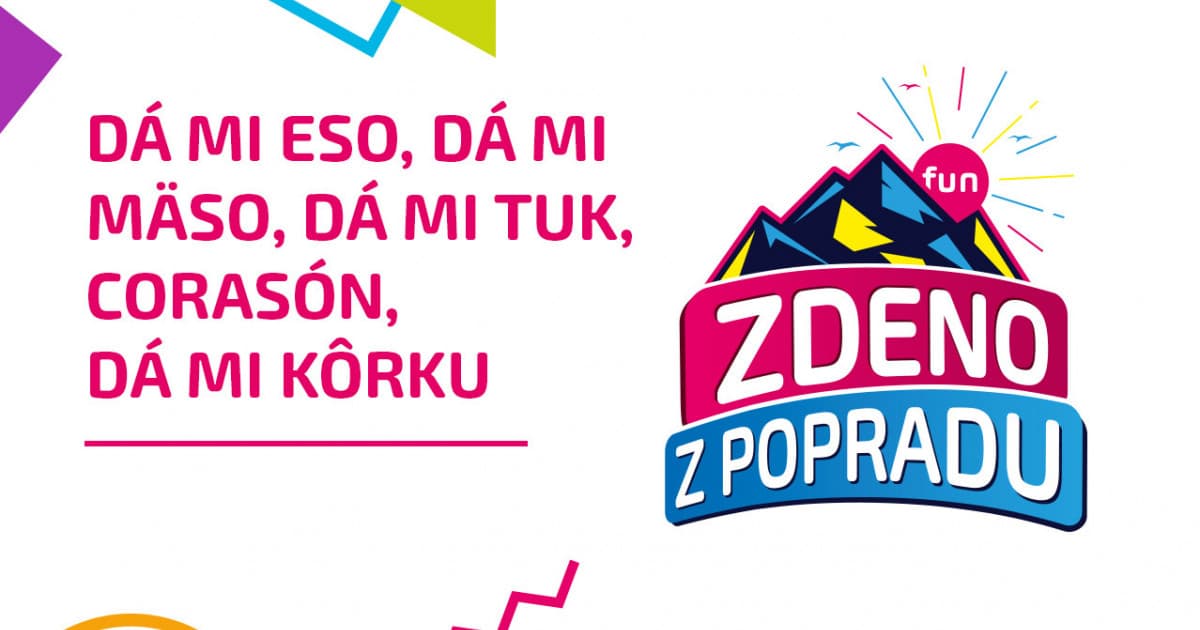 ZDENO Z POPRADU: "Dá mi eso, dá mi mäso, dá mi tuk, corasón, dá mi kôrku"