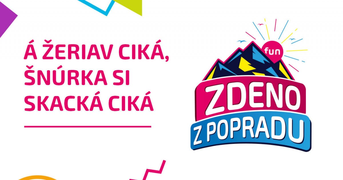 ZDENO Z POPRADU: "Á žeriav ciká, šnúrka si skacká ciká"