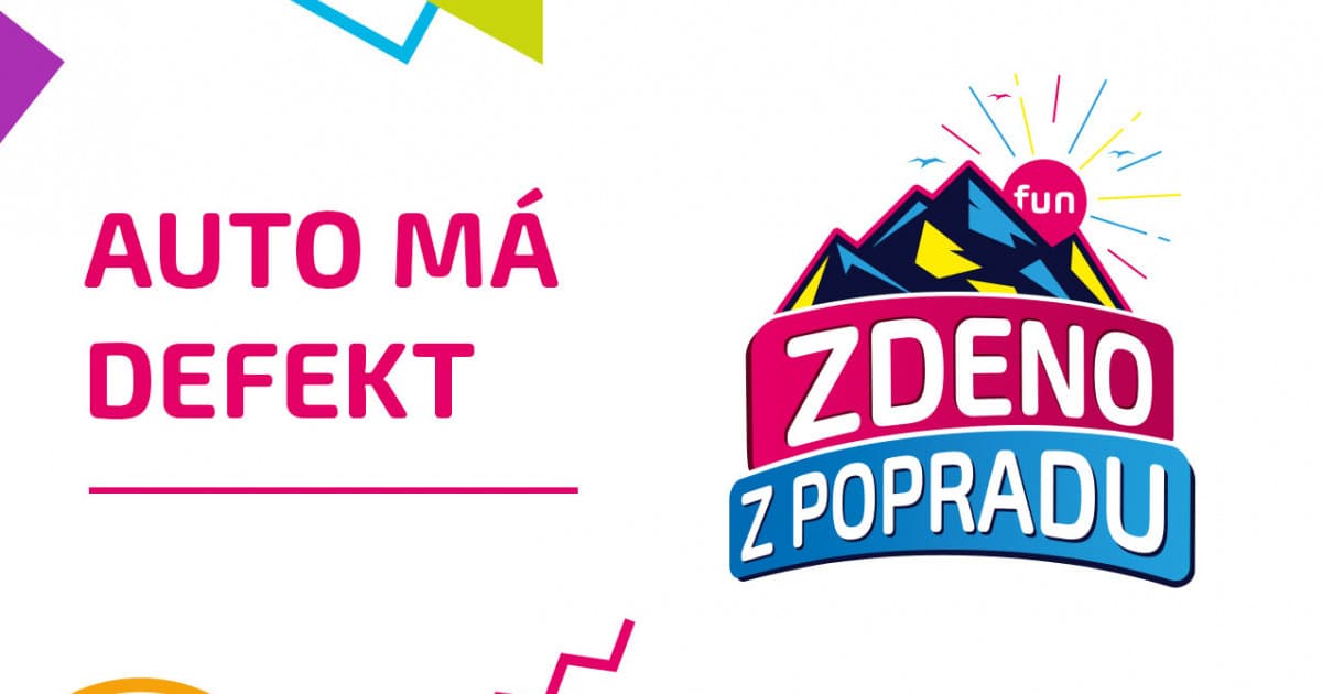 ZDENO Z POPRADU: "Auto má defekt"