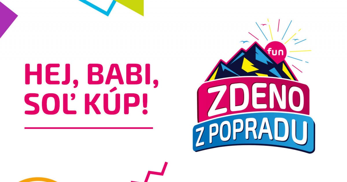 ZDENO Z POPRADU: "Hej, babi, soľ kúp!"