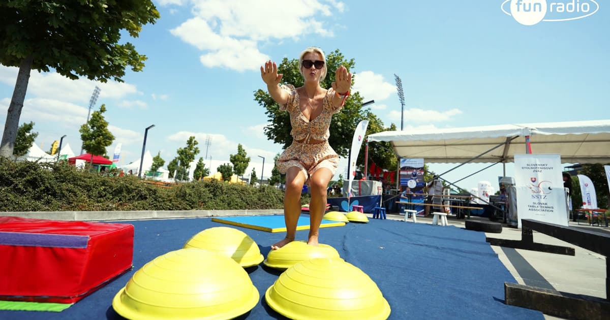 FUN_VLOG: Vysielame z olympijského festivalu v Šamoríne. Vyskúšali sme si športové disciplíny pre deti, na ktorých sme pohoreli