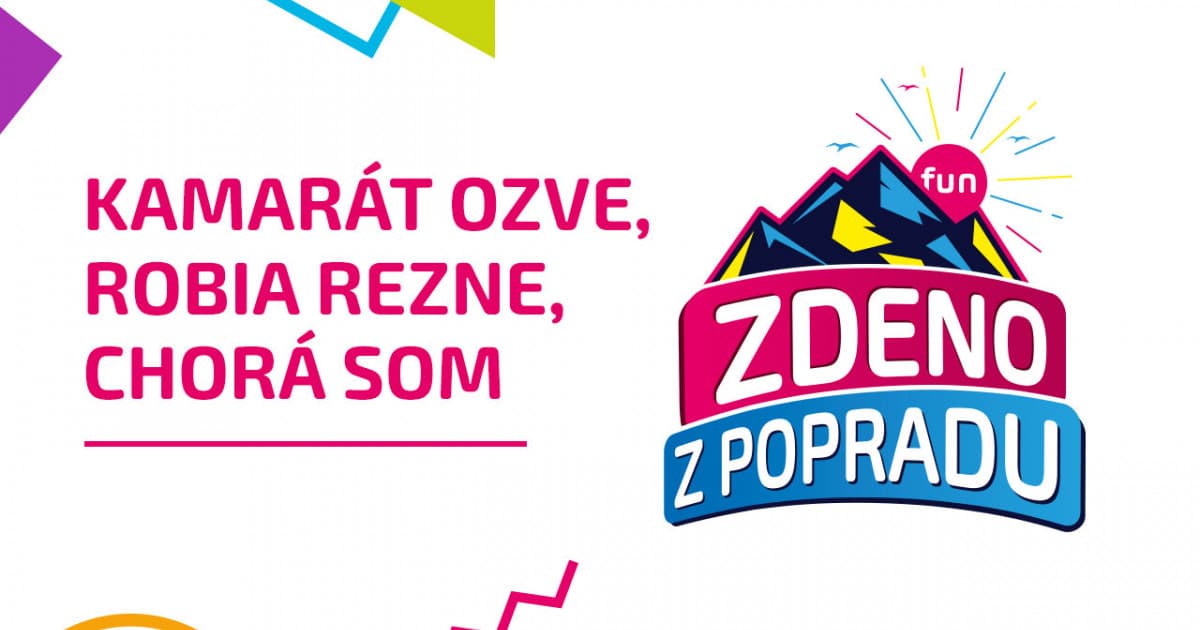 ZDENO Z POPRADU: "Kamarát ozve, robia rezne, chorá som"