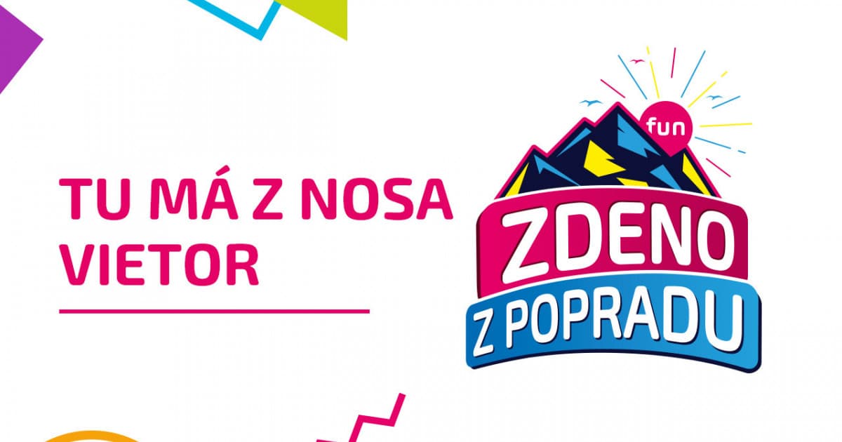 ZDENO Z POPRADU: "Tu má z nosa vietor"