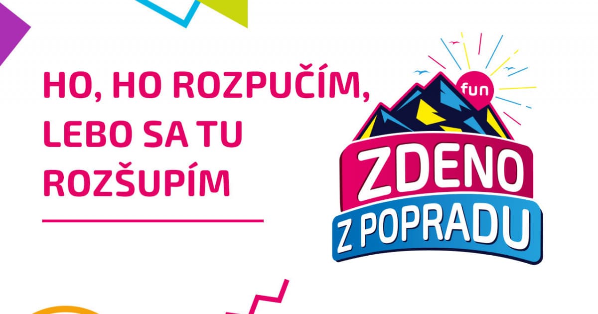 ZDENO Z POPRADU: "Ho, ho rozpučím, lebo sa tu rozšupím"