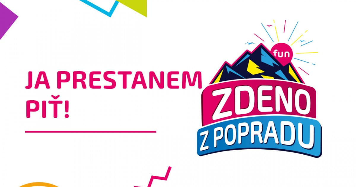 ZDENO Z POPRADU: "Ja prestanem piť!"
