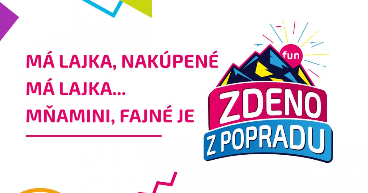 ZDENO Z POPRADU: "Má lajka, nakúpené má lajka...mňamini, fajné je"