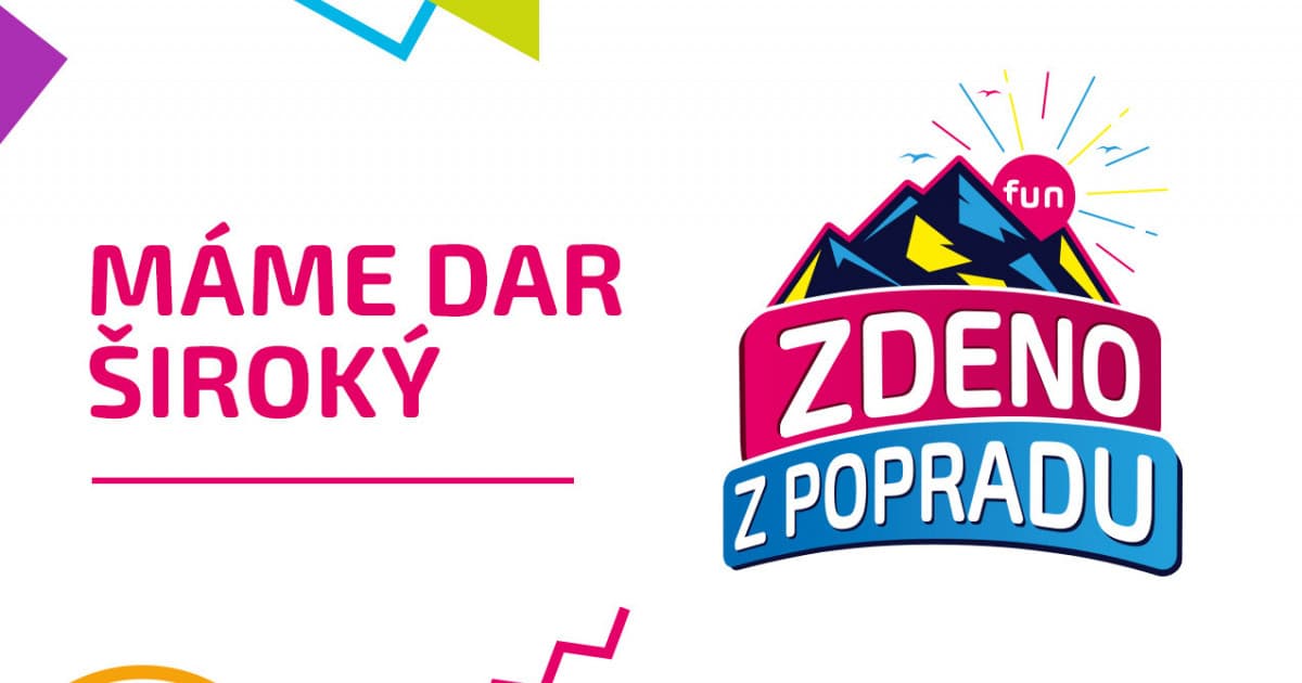 ZDENO Z POPRADU: "Máme dar široký"