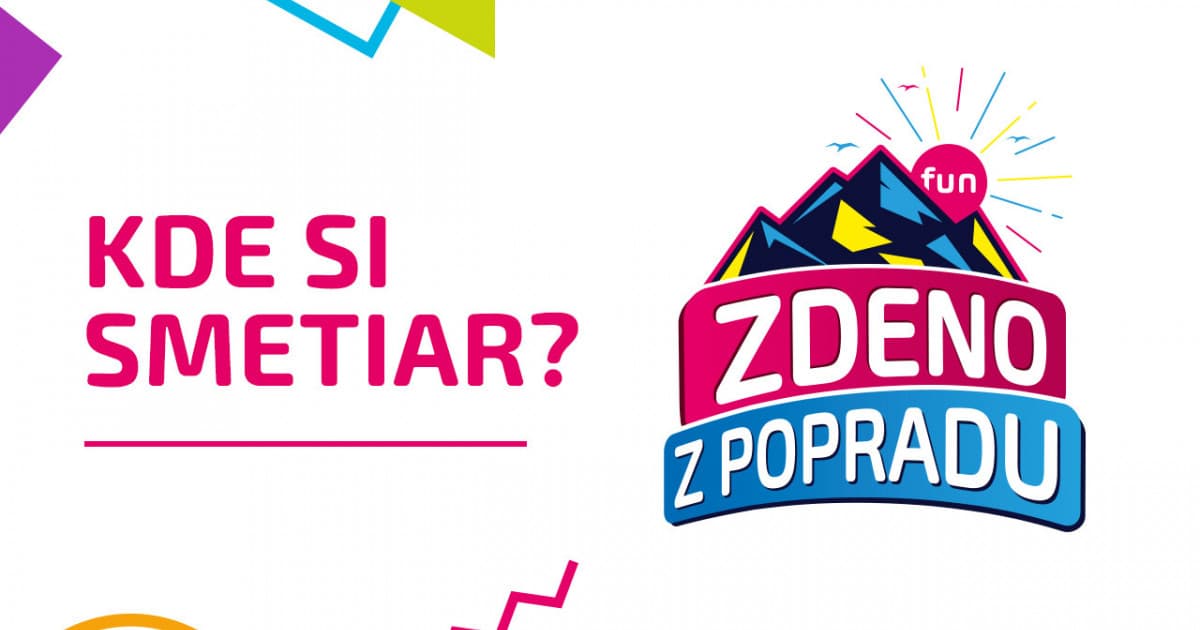 ZDENO Z POPRADU: "Kde si smetiar?"