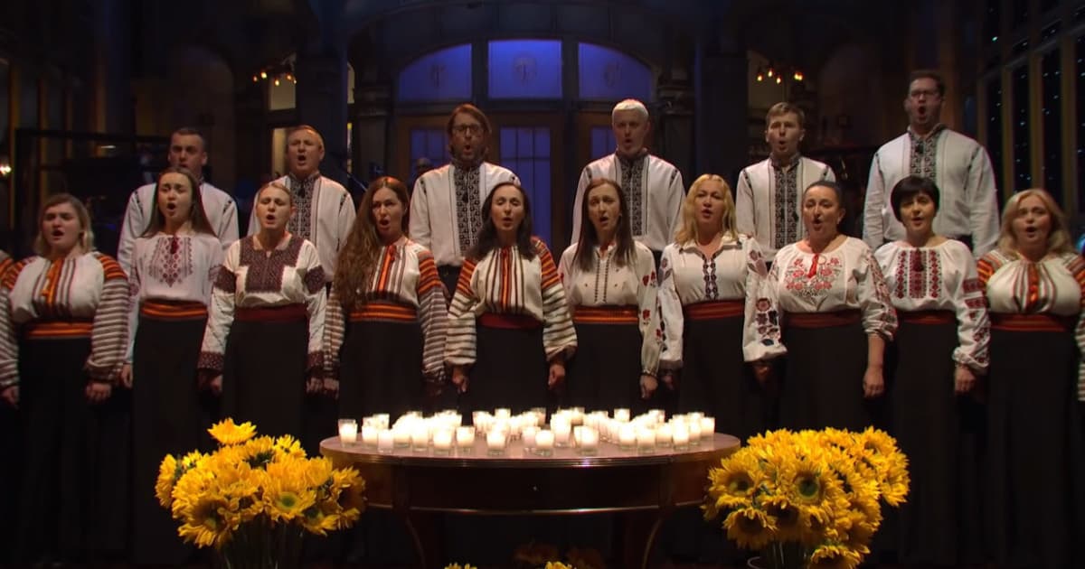 Ukrajinský zbor Dumka z New Yorku a ich živé vystúpenie so skladbou „Prayer for Ukraine“
