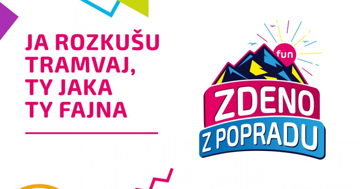 ZDENO Z POPRADU: "Ja rozkušu tramvaj, ty jaka ty fajna"