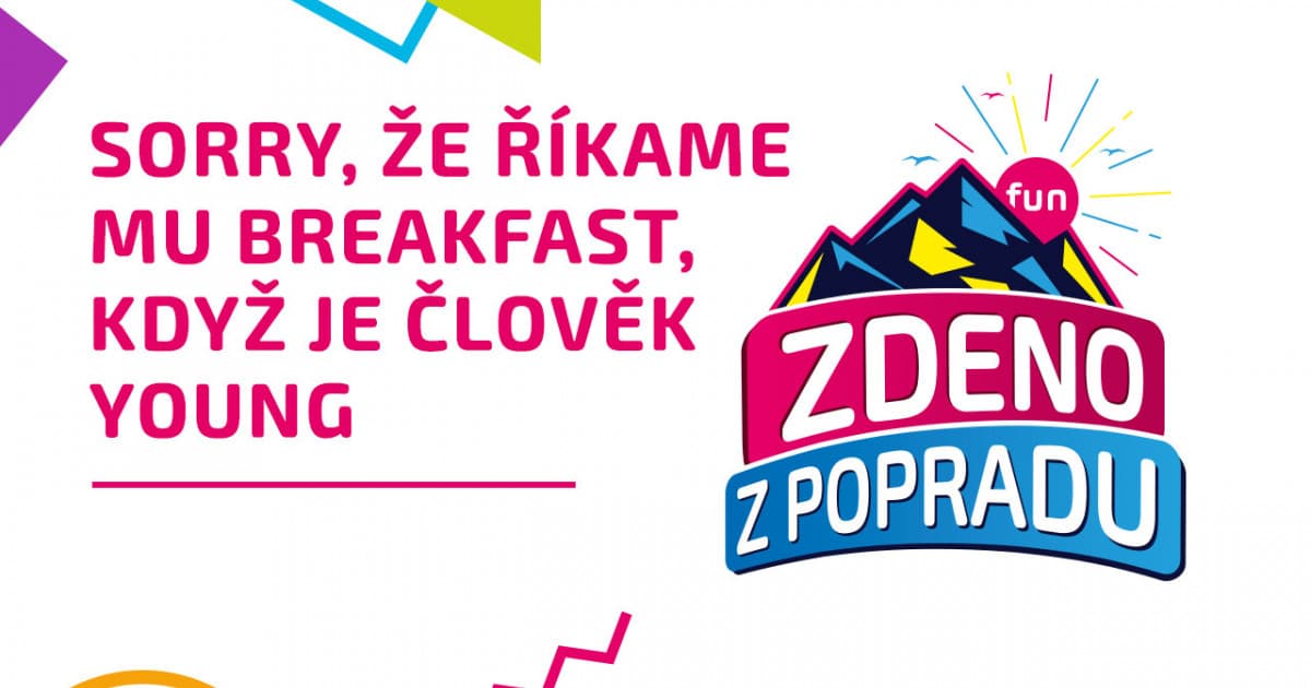 ZDENO Z POPRADU: "Sorry, že říkame mu Breakfast, když je člověk young"