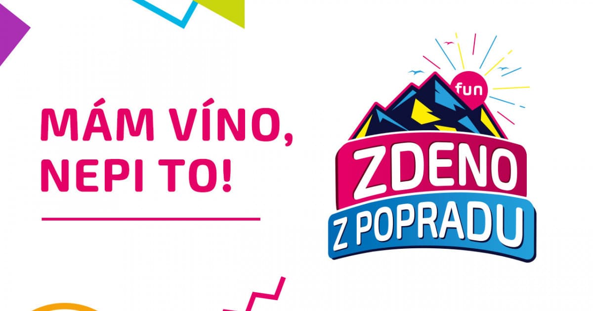 ZDENO Z POPRADU: " Mám víno, nepi to!"