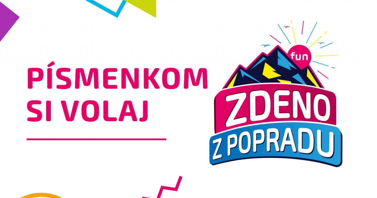 ZDENO Z POPRADU: "Písmenkom si volaj"