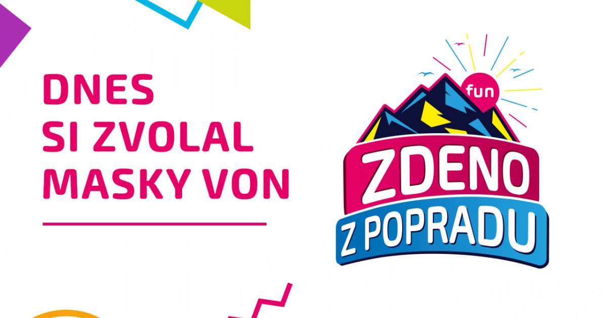 ZDENO Z POPRADU: "Dnes si zvolal masky von"