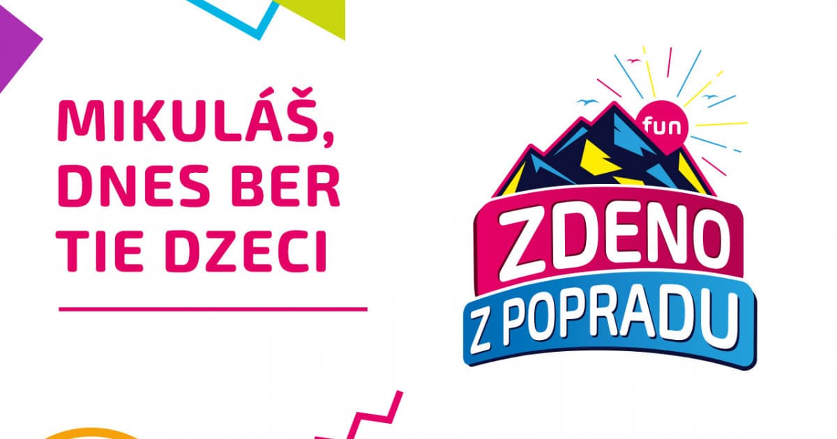 ZDENO Z POPRADU: "Mikuláš, dnes ber tie dzeci"