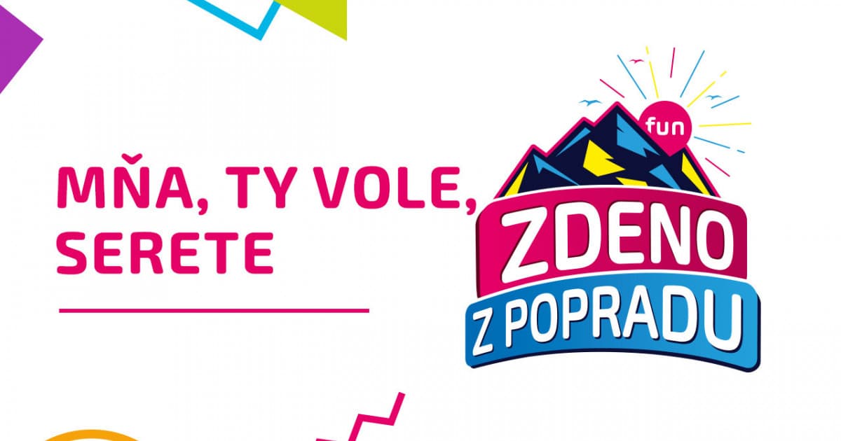 ZDENO Z POPRADU: "Mňa, ty vole, serete"