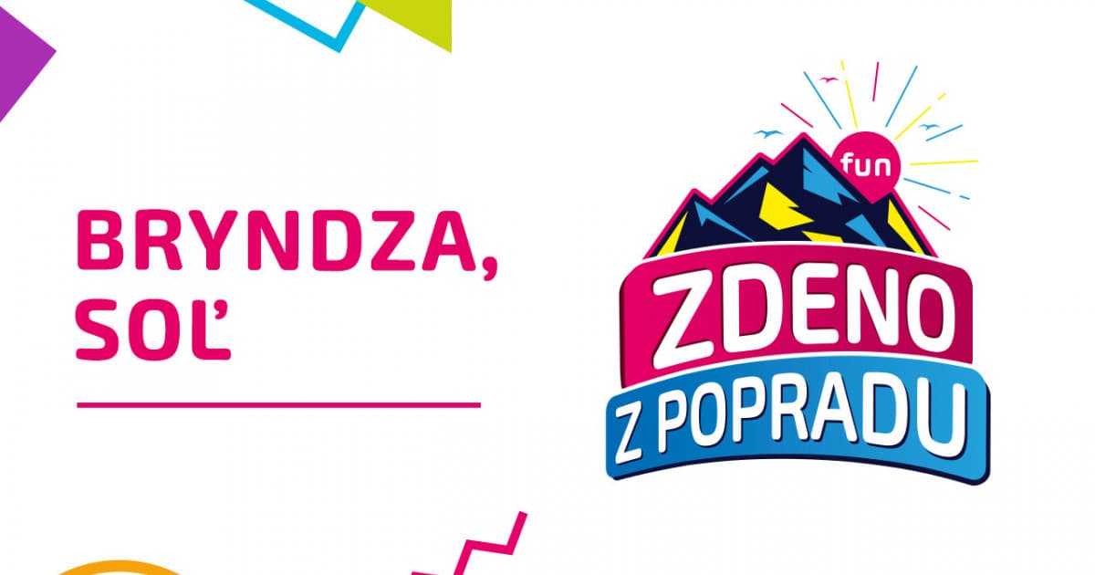 ZDENO Z POPRADU: "Bryndza, soľ"