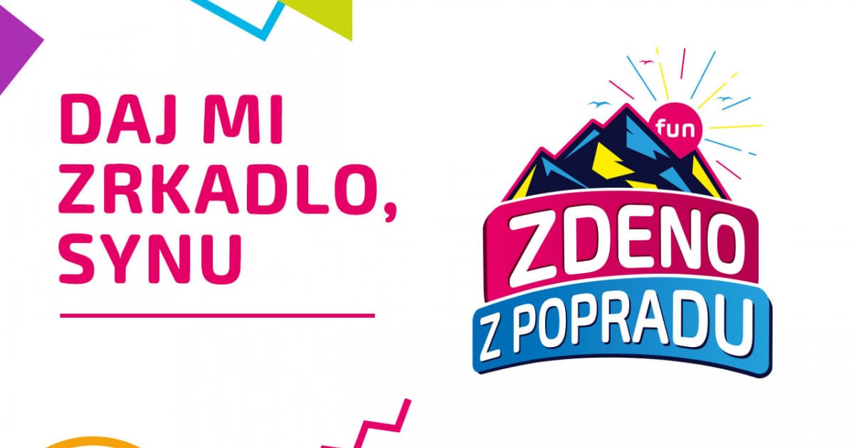 ZDENO Z POPRADU: "Daj mi zrkadlo, synu"