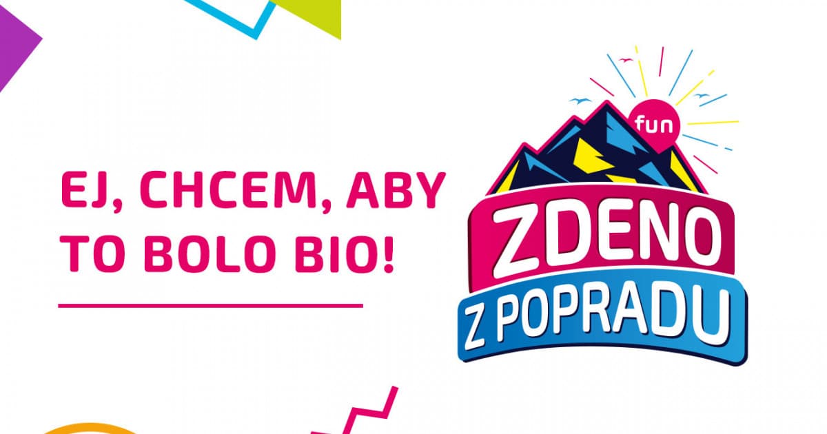 ZDENO Z POPRADU: "Ej, chcem, aby to bolo bio!"