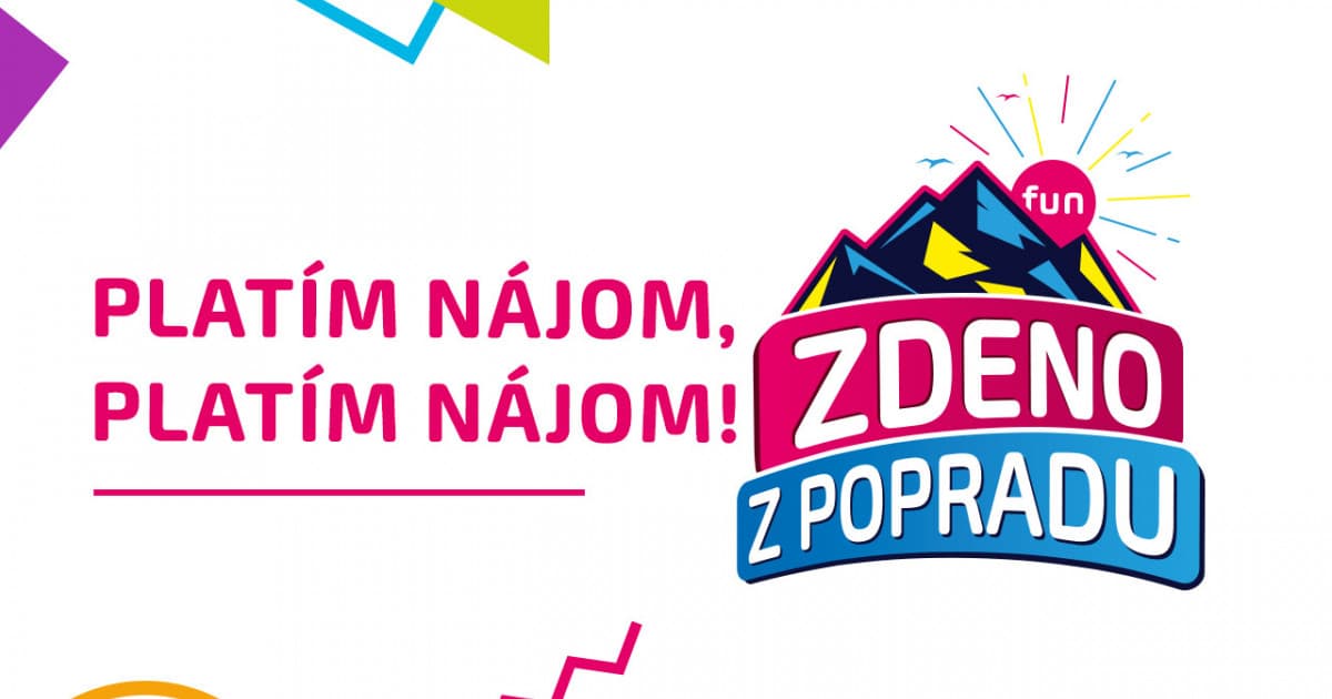 ZDENO Z POPRADU: "Platím nájom, platím nájom!"