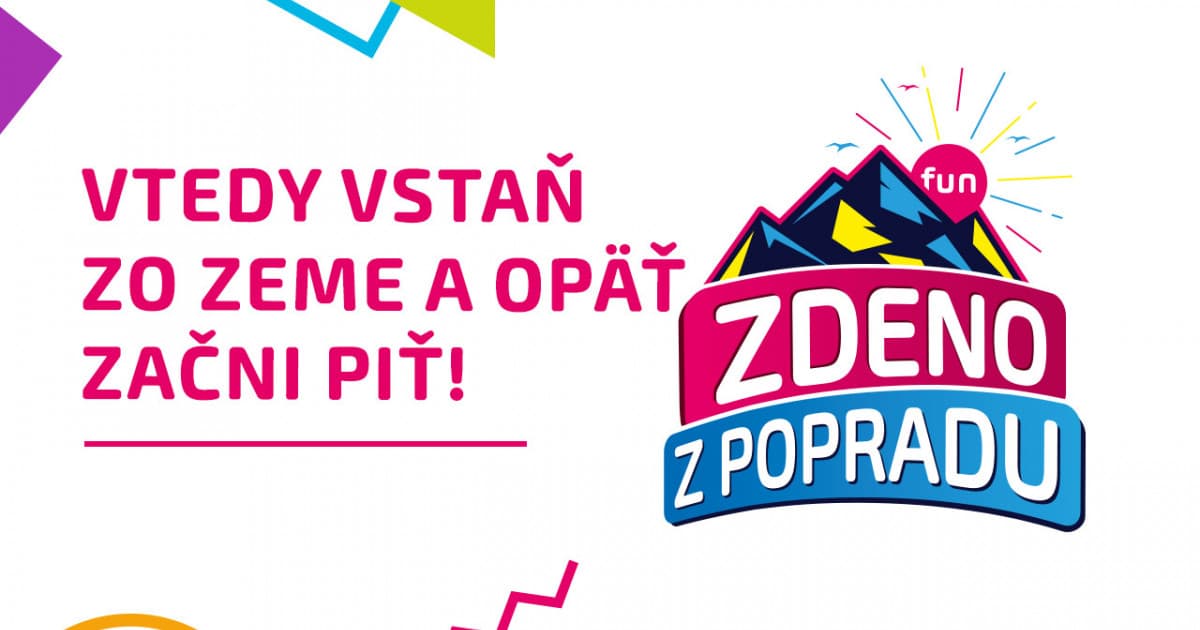 ZDENO Z POPRADU: "Vtedy vstaň zo zeme a opäť začni piť!"