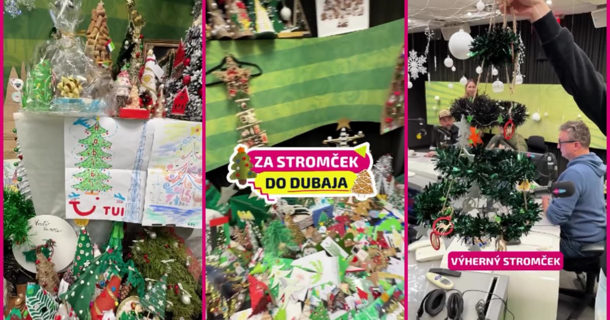 Vyše 700 stromčekov, no len jeden výherný! Gratulujeme do Prešova