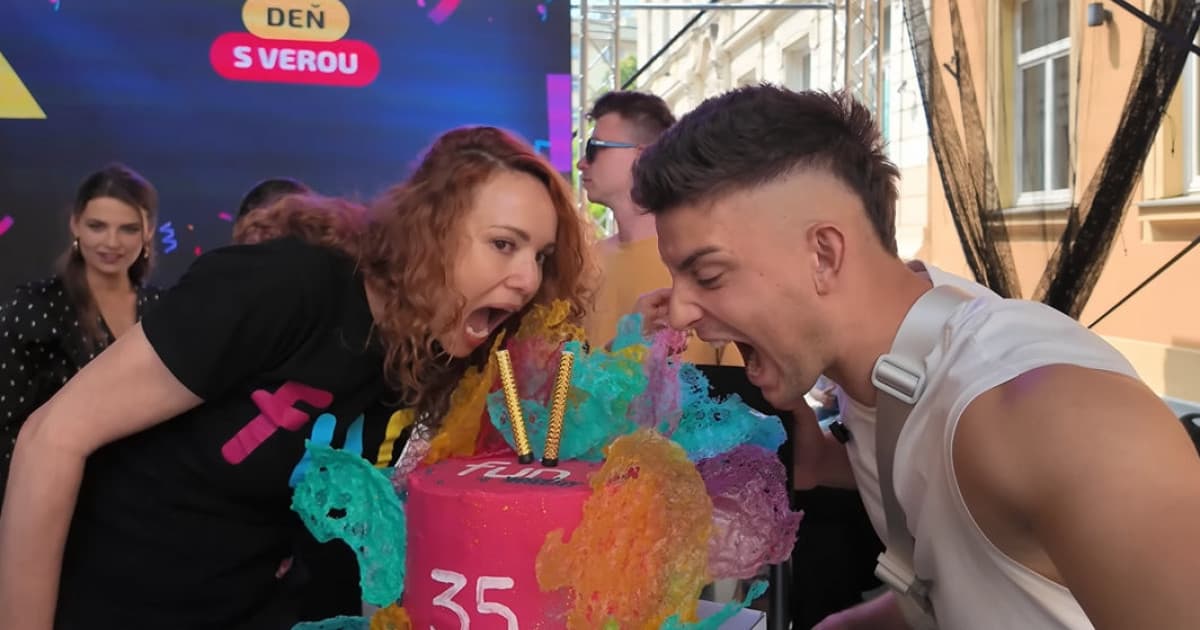 YouTuber Peter Lackovič natočil vlog z našej narodeninovej párty!