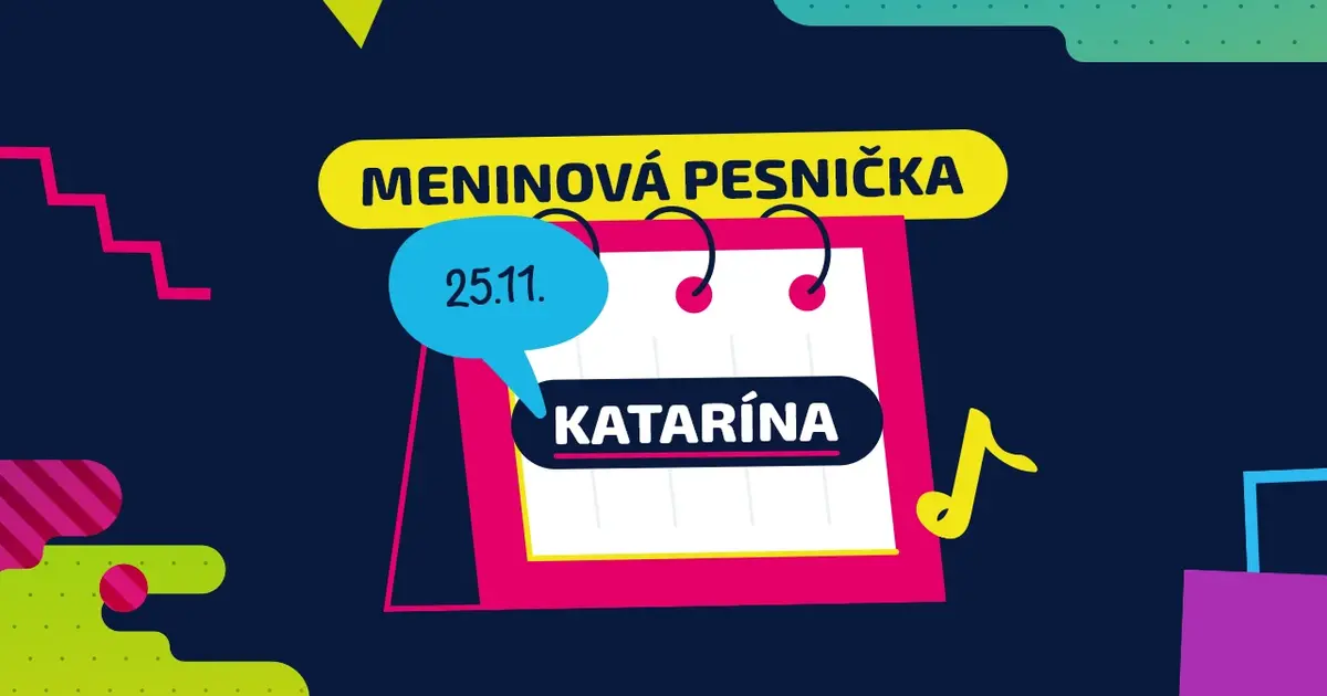 Meninová pesnička: KATARÍNA