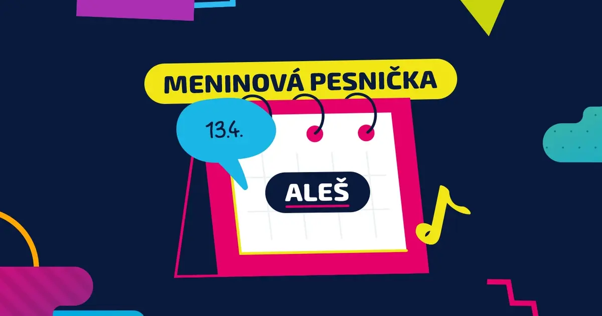Meninová pesnička: ALEŠ