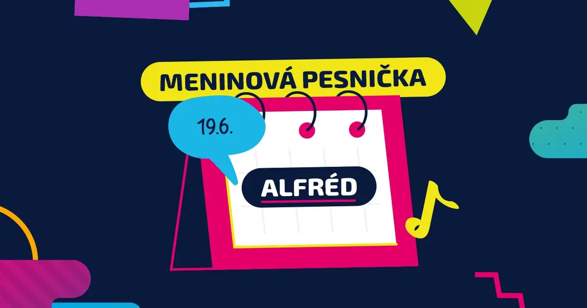 Meninová pesnička: ALFRÉD