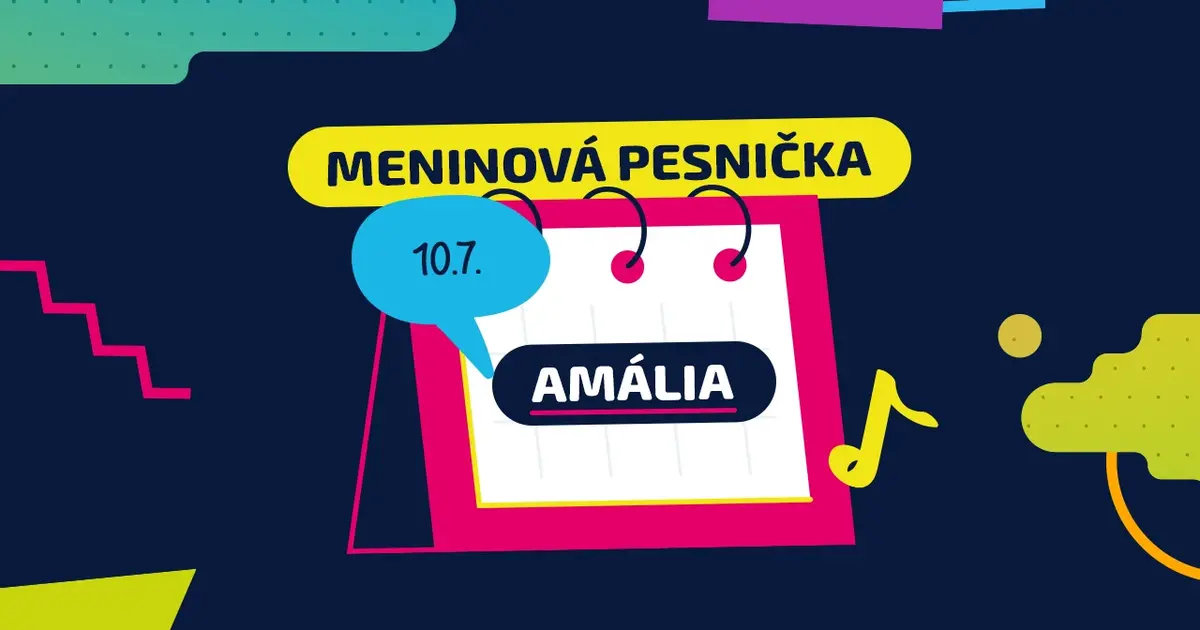 Meninová pesnička: AMÁLIA